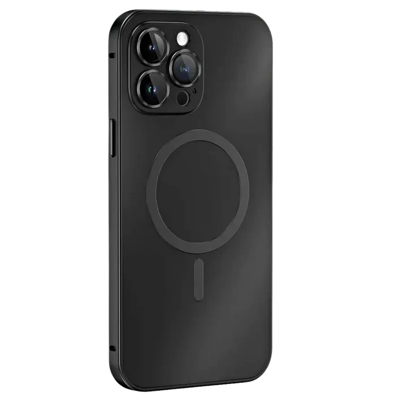 coque iPhone avec cadre en métal haute qualité résistant au choc