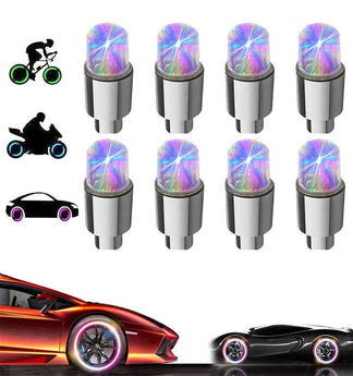 valves LED lumineuses pour roues ( 12 PIECES)