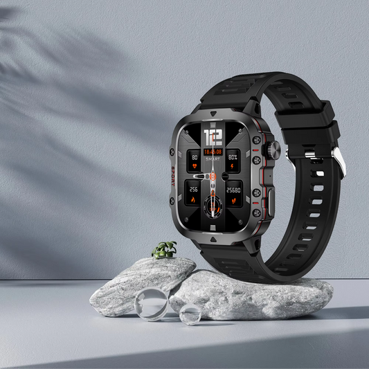 📣💧 Compagnon idéal pour vos activités outdoor : montre connectée robuste et étanche - Plus de 100 modes sportifs