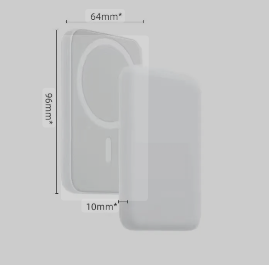 Power Bank magnétique sans fil (MagSafe)