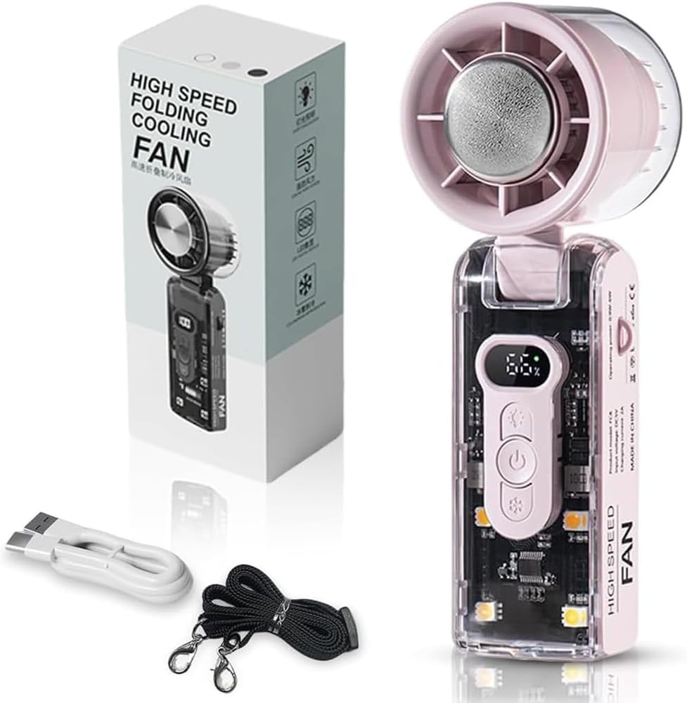 Le Climatiseur Portable 100 Vitesses avec Refroidissement Glacé et lampe torche integre❄️