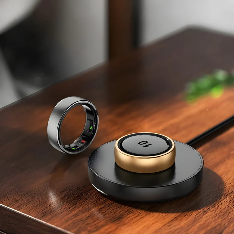 💍 Bague Connectée Étanche 🌧️ Suivi Santé & Sommeil – Modes Multi-Sport pour Hommes & Femmes 📊 Compatible