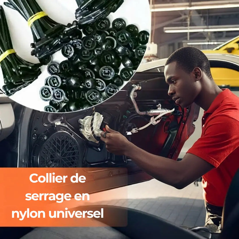 Collier de serrage en nylon universel