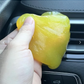 Gel nettoyant voiture Super Clean Slime, doux et réutilisable, jaune