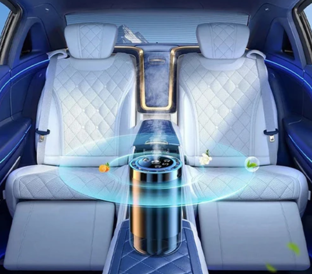 🔥Ensemble diffuseur intelligent pour voiture avec modes lumière et vaporisation