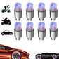 valves LED lumineuses pour roues ( 12 PIECES)
