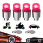 valves LED lumineuses pour roues ( 12 PIECES)