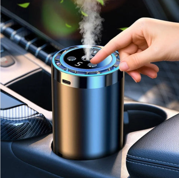 🔥Ensemble diffuseur intelligent pour voiture avec modes lumière et vaporisation