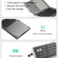 Clavier Bluetooth pliable avec pavé tactile