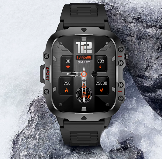 📣💧 Compagnon idéal pour vos activités outdoor : montre connectée robuste et étanche - Plus de 100 modes sportifs
