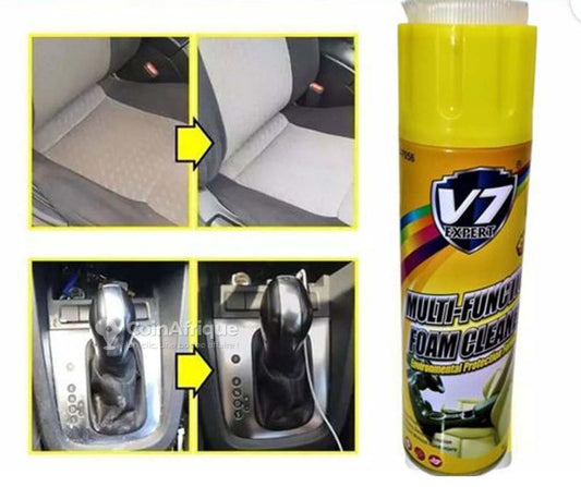 Mousse nettoyante pour intérieurs de voiture et les appareils électroménagers