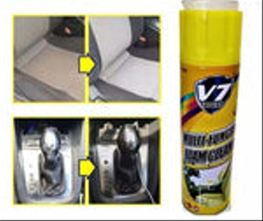 Mousse nettoyante pour intérieurs de voiture et les appareils électroménagers