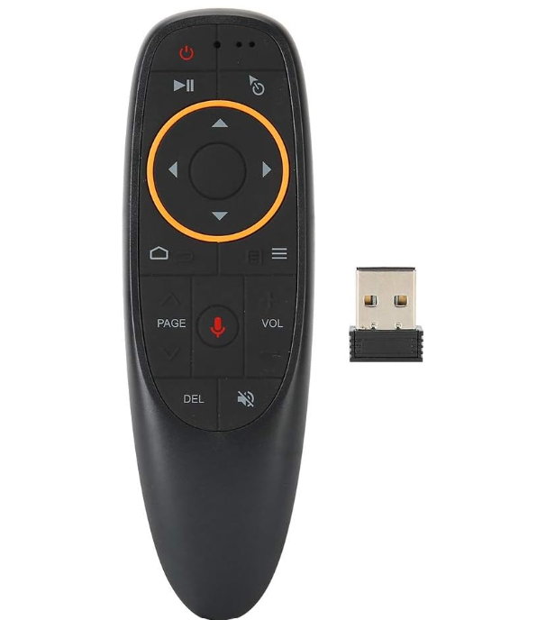 Télécommande vocale Flymouse sans fil,mini clavier sans fil multifonction pour télévision intelligente/pour Android TV